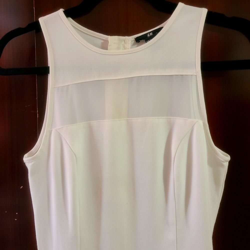A White H&M Dress